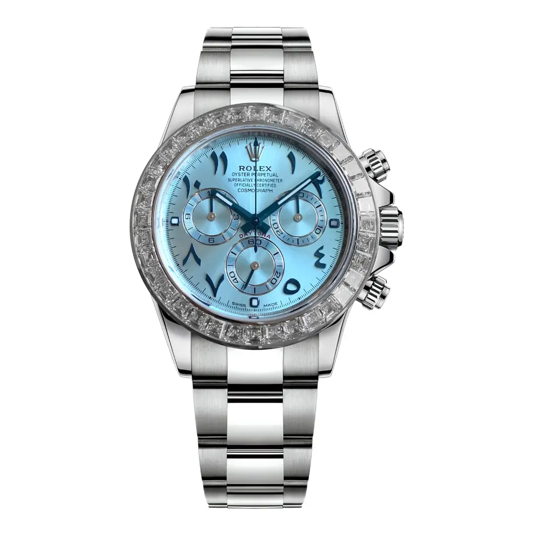 Rolex Cosmograph Daytona Ice Blue Diamond Dial 40mm