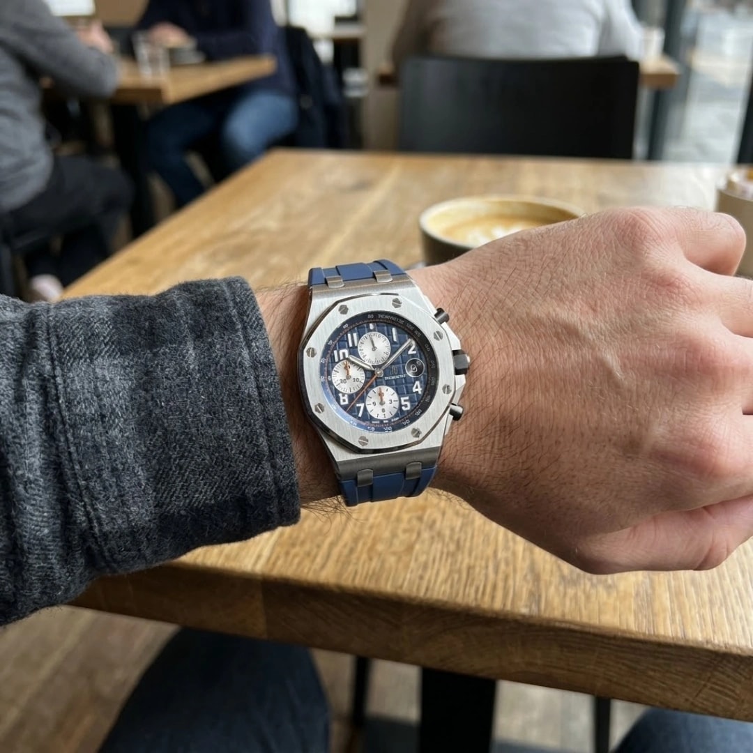 Audemar Piguet Royal oak offshore 26470ST.OO.A027CA.01 Navy Blue 42mm photo 3