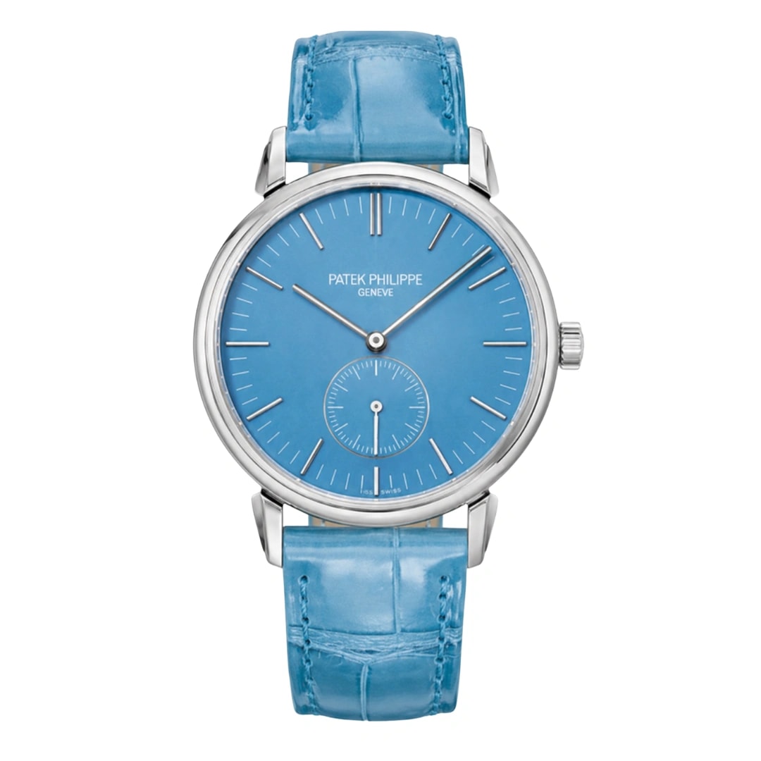 Patek Philippe Calatrava 6127G-010 Blue Dial 36mm photo 1